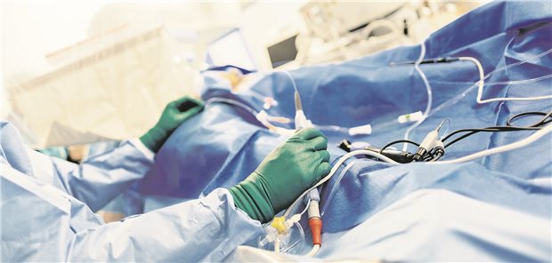 Aufnahme aus einem OP-Saal.