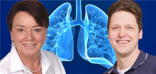 COPD-Verschlechterung? Nicht warten, handeln! Astrid Bannert-Cybulski, Fachärztin für Innere Medizin und Allgemeinmedizin und Pneumologin in Kreuztal, und Dr. Christian Gade, Pneumologe, Allergologe, Facharzt für Innere Medizin und Notfallmediziner in Lüneburg. Beide sind Mitglied der Initiative „COPD Verschlechterung? Nicht warten, handeln!“, initialisiert von der Berlin-Chemie AG