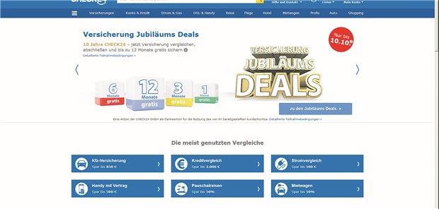 Beliebt, aber auch umstritten: Vergleichsportale für Versicherungen.