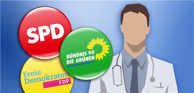 Geplanter Ampel-Koalitionsvertrag: Die Kernpunkte für Ärzte Geplanter Ampel-Koalitionsvertrag: Die Kernpunkte für Ärzte