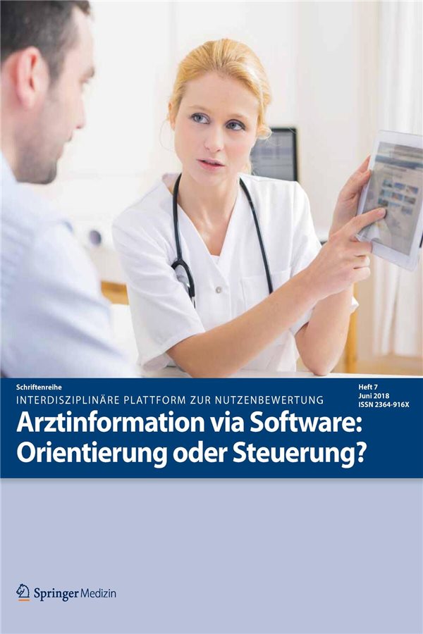 Nutzenbewertung im Dialog Nutzenbewertung im Dialog