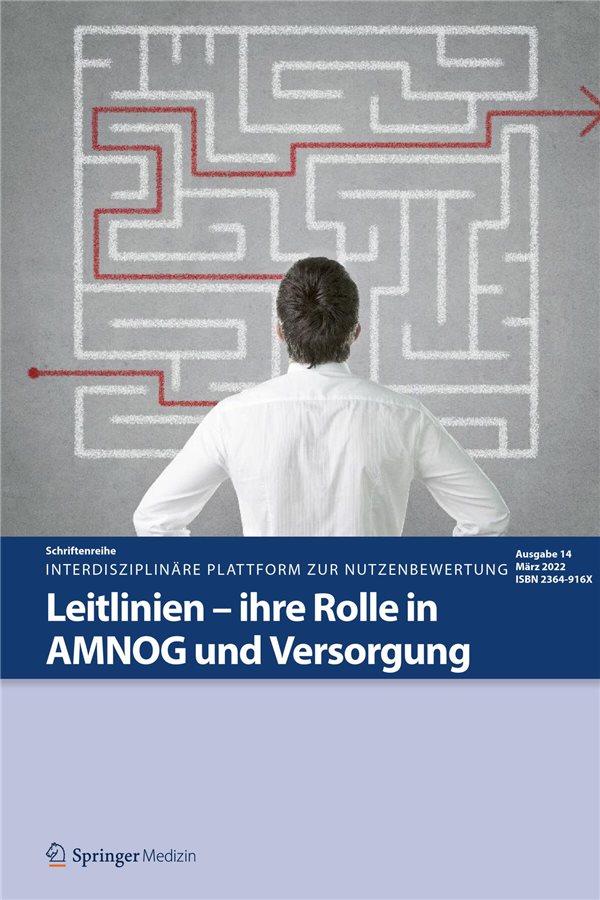 Nutzenbewertung im Dialog Nutzenbewertung im Dialog