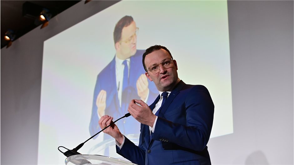 Der Sozialstaat schaffe Sicherheit, so Bundesgesundheitsminister Jens Spahn (CDU...