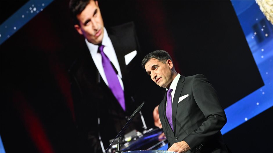 Die Eröffnungsrede hielt Fabian Kaufmann, Vorsitzender der Geschäftsführung Spri...