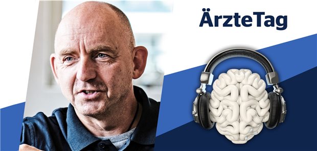 Faxen Sie in Ihrem Gesundheitsamt noch, Dr. Tinnemann? Die Personalsuche bleibt für Gesundheitsämter eine Herausforderung, wie Dr. Peter Tinnemann im "ÄrzteTag"-Podcast berichtet.