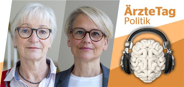 Kommt die psychotherapeutische Versorgung bei Reformen zu kurz, Frau Benecke und Frau Maur? Dr. Andrea Benecke und Sabine Maur, Präsidentin und Vize-Präsidentin der Bundespsychotherapeutenkammer, fordern eine Reform der Bedarfsplanung ein.