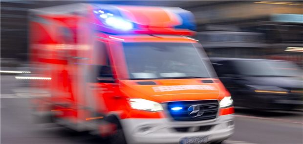 Rettungswagen im Einsatz