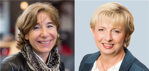 Dreamteam Arzt-Apotheker in der Diabetesversorgung? Gabriele Overwiening, Apothekerkammerpräsidentin Westfalen-Lippe, und Ingrid Dänschel, Fortbildungsbeauftragte im Sächsischen Hausärzteverband.