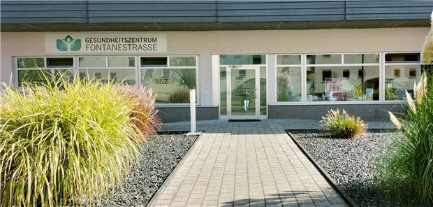 Das MVZ Richter in der Fontanestraße im brandenburgischen Luckenwalde