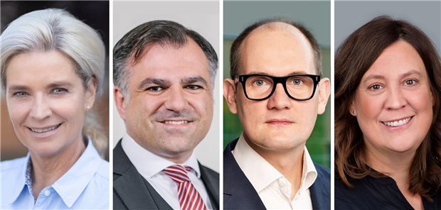 Im Gespräch mit der Ärzte Zeitung: Simone Borchardt, Christos Pantazis, Janosch Dahmen und Christina Stange.