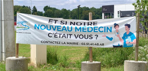 In vielen ländlichen Regionen Frankreich werden Ärztinnen und Ärzte gesucht – hier in Saint-Denis-la-Chevasse, einer Gemeinde mit rund 2.400 Einwohnern im Departement Vendée.