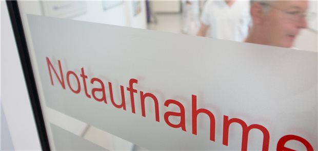 Notaufnahme in Osnabrück (Archivbild): Auf dem Hauptstadtkongress 2025 wurde berichtet, dass die Polizei in manchen Städten häufiger in die Notaufnahmen als in Diskotheken gerufen werde.