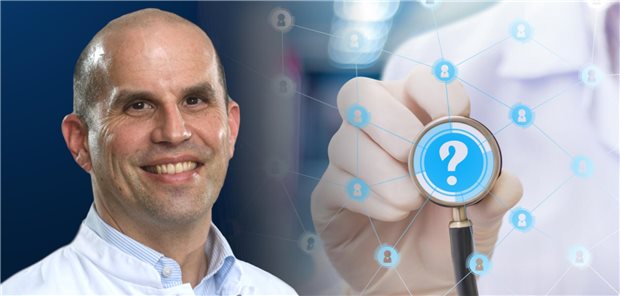 Rheumatologische Spurensuche bei Verdacht auf iMCD Bildunterschrift: PD Dr. Marc Schmalzing, Facharzt für Rheumatologie, Innere Medizin und Hämatologie/Onkologie sowie Leiter des Schwerpunkts Rheumatologie und Klinische Immunologie am Universitätsklinikum Würzburg