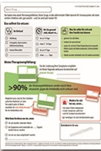 Patienten-Info zu Infektionen der Atemwege Patienteninfo Infektionen der oberen Atemwege