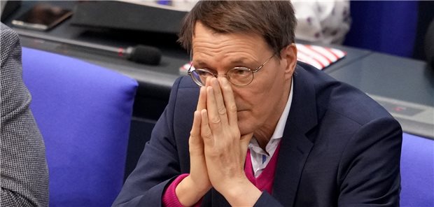 SPD soll Gesundheitsministerium bekommen – wird es Lauterbach? SPD-Gesundheitspolitiker Karl Lauterbach Ende vergangener Woche im Bundestag: Zieht er in die Friedrichstraße 108 in Berlin ein?