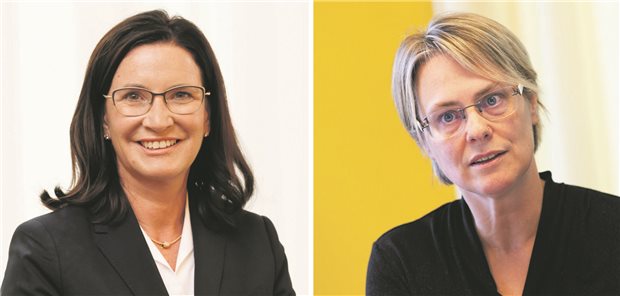 Wenn der Wandel zur Hausarztpraxis 2.0 HÄPPI macht Sehen sich durch die Ergebnisse der wissenschaftlichen Evaluation des HÄPPI-Projekts bestätigt: Die Vorsitzenden des Baden-Württembergischen Hausärztinnen und Hausärzteverbands Professorin Nicola Buhlinger-Göpfarth (li.) und Dr. Susanne Bublitz.