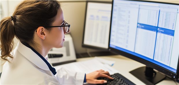 Wie KI den Weg in die Weiterbildung findet Wenn KI bei der Diagnostik und Therapieentscheidungen unterstützt, sollte sie wie andere Medizinprodukte geprüft und zertifiziert sein. (Motiv mit Fotomodell)